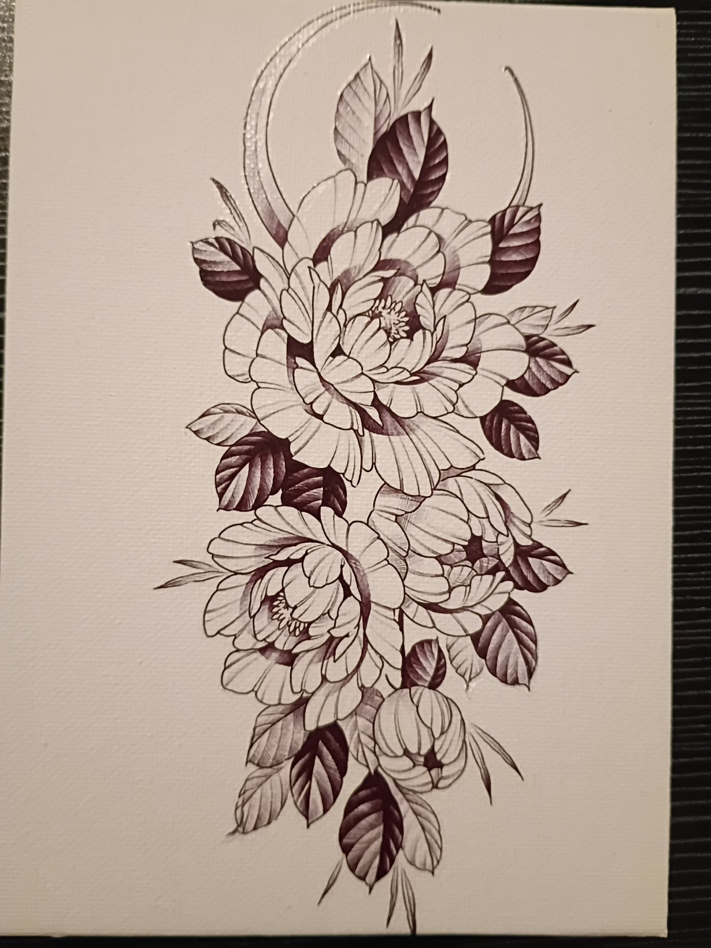 Floral & Moon