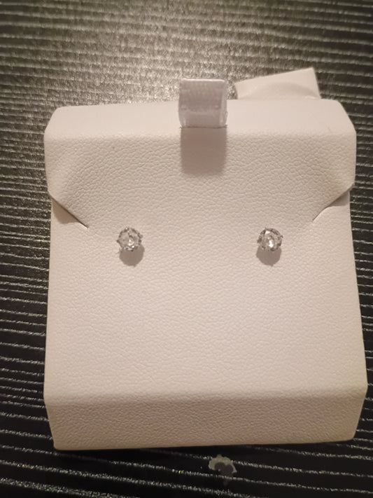 Diamond Stud Earrings