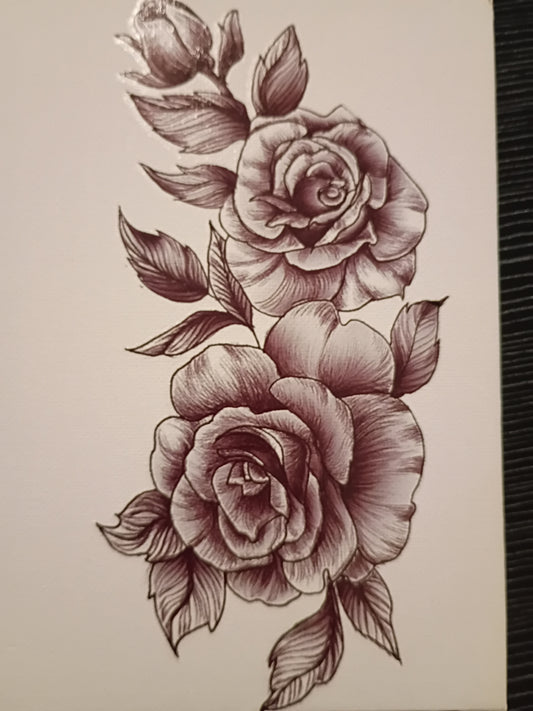 Double Rose 🌹 Canvas